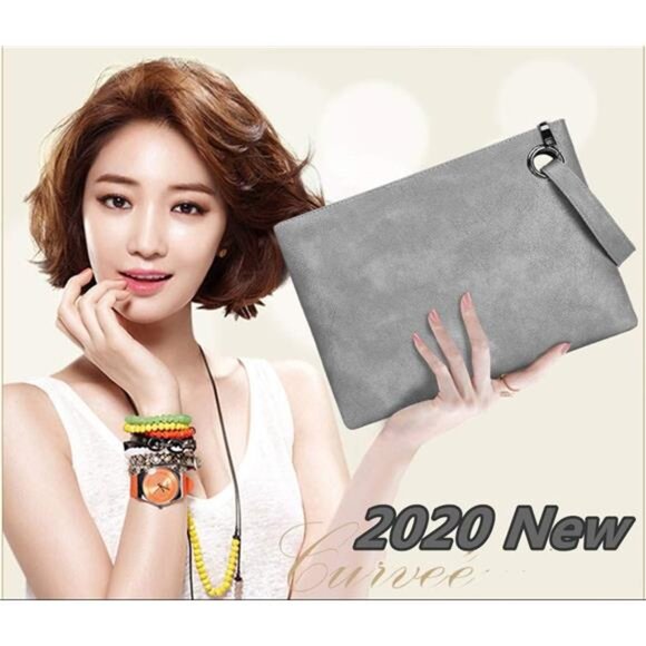 Evening Bags Purse Envelop Clutch Chain Shoulder Womens Golden - Picture 2 of 7